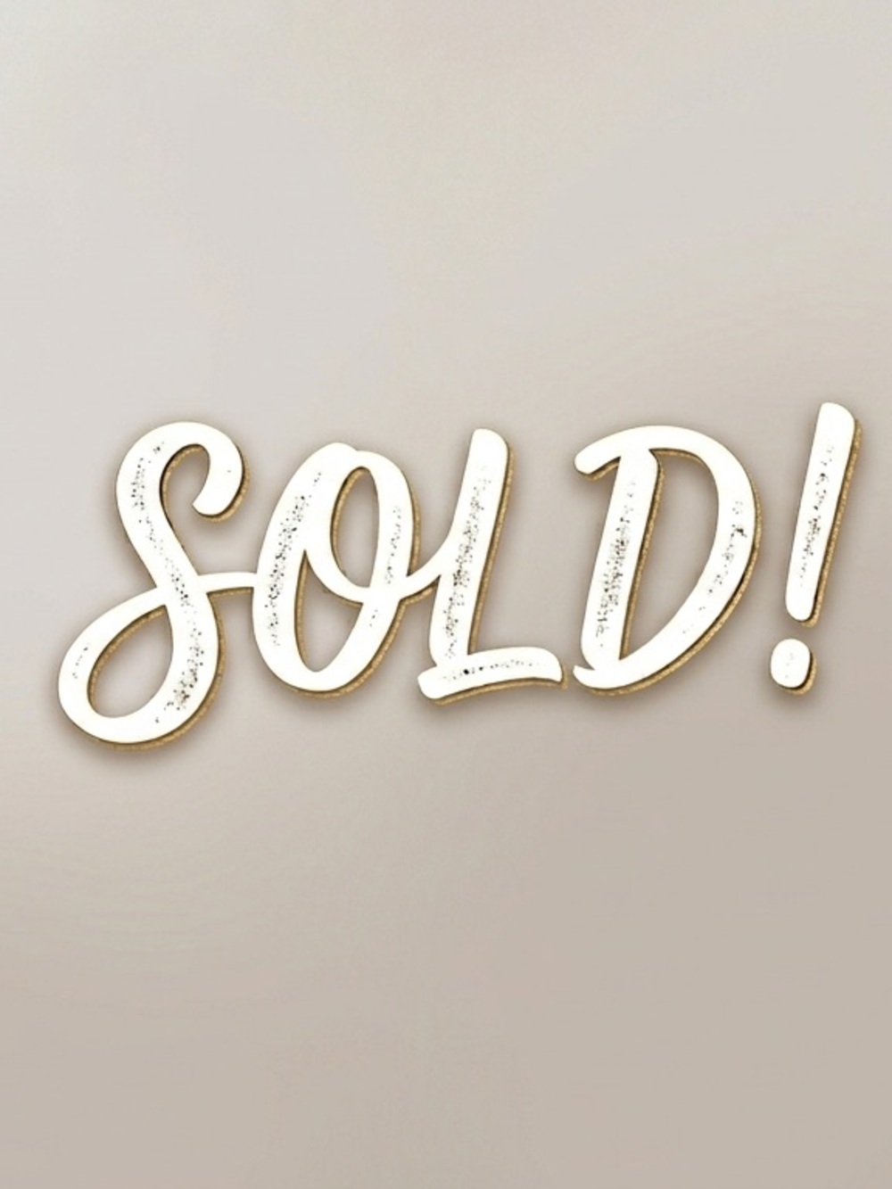 Sold